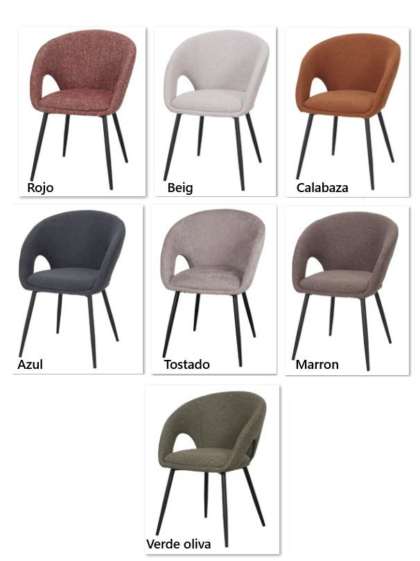 GEMINI silla tapizada c