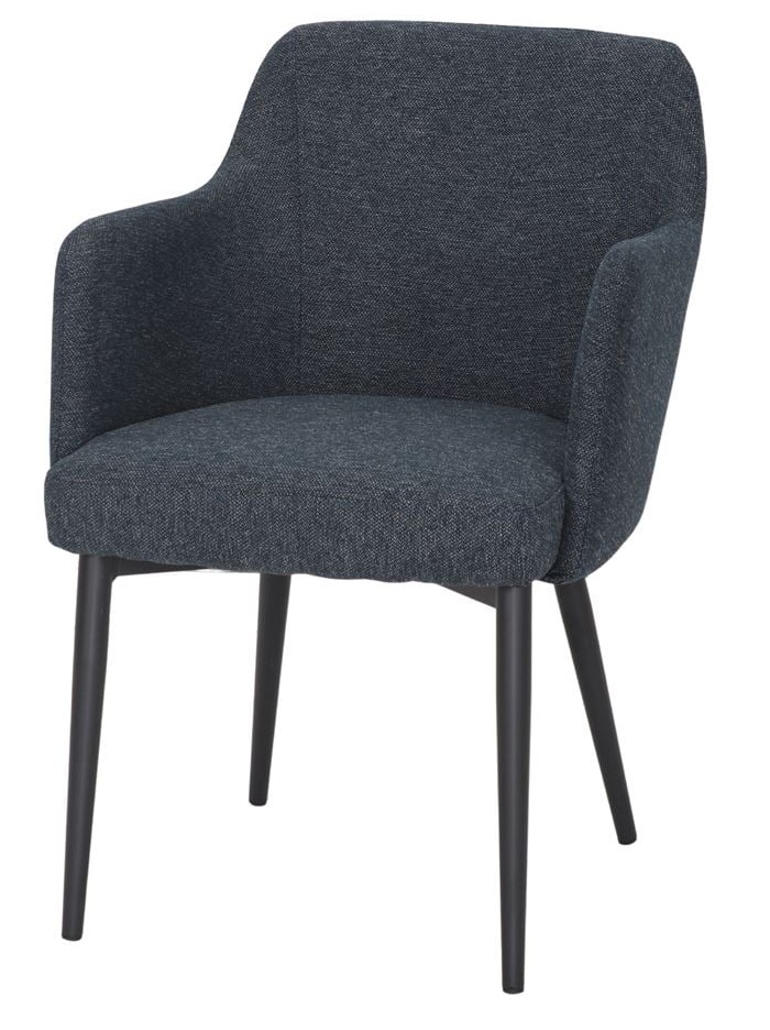 SALMA sillon tapizado azul