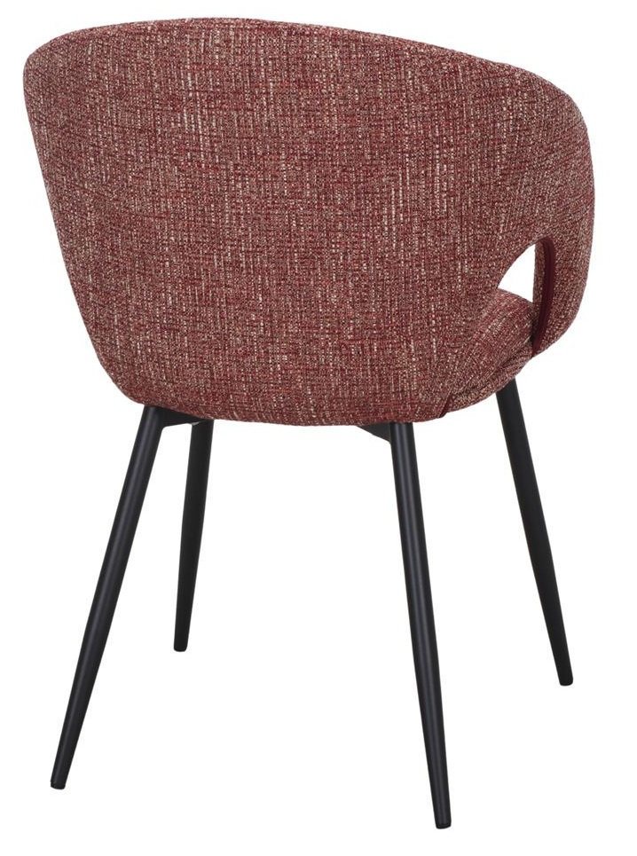 GEMINI silla tapizada granito rojo 1