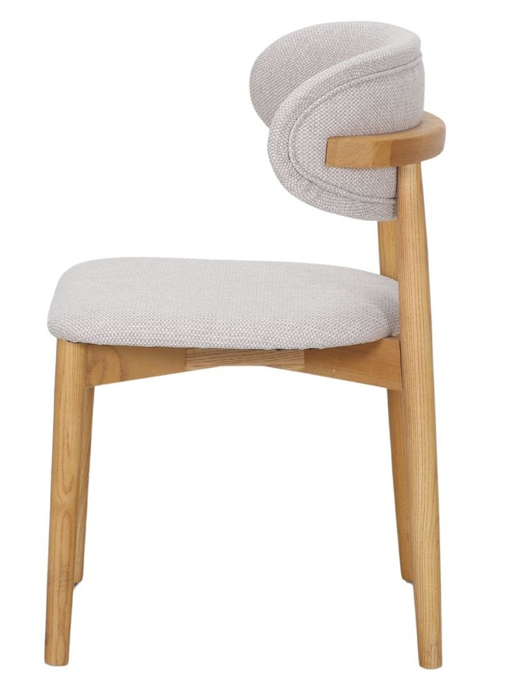 VOLOS Silla madera tapizada 1