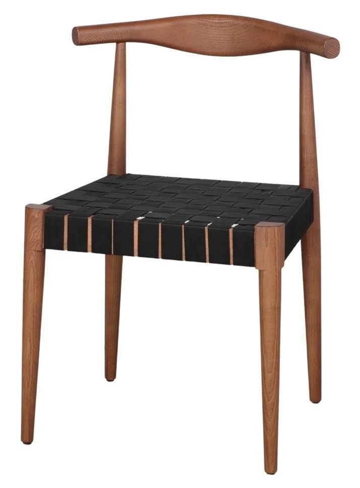 BURAK silla madera cinta negra