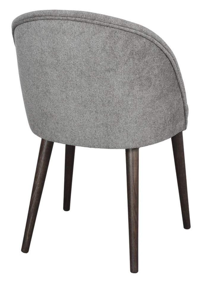 ERIKA Silla tapizada gris verdoso 2