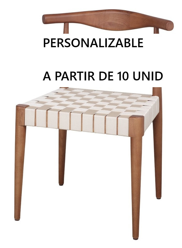 BURAK silla madera cinta P