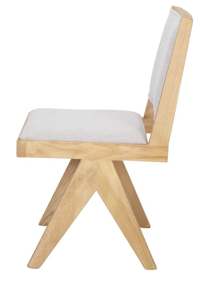 CLOUDIQ silla madera tapizada 2