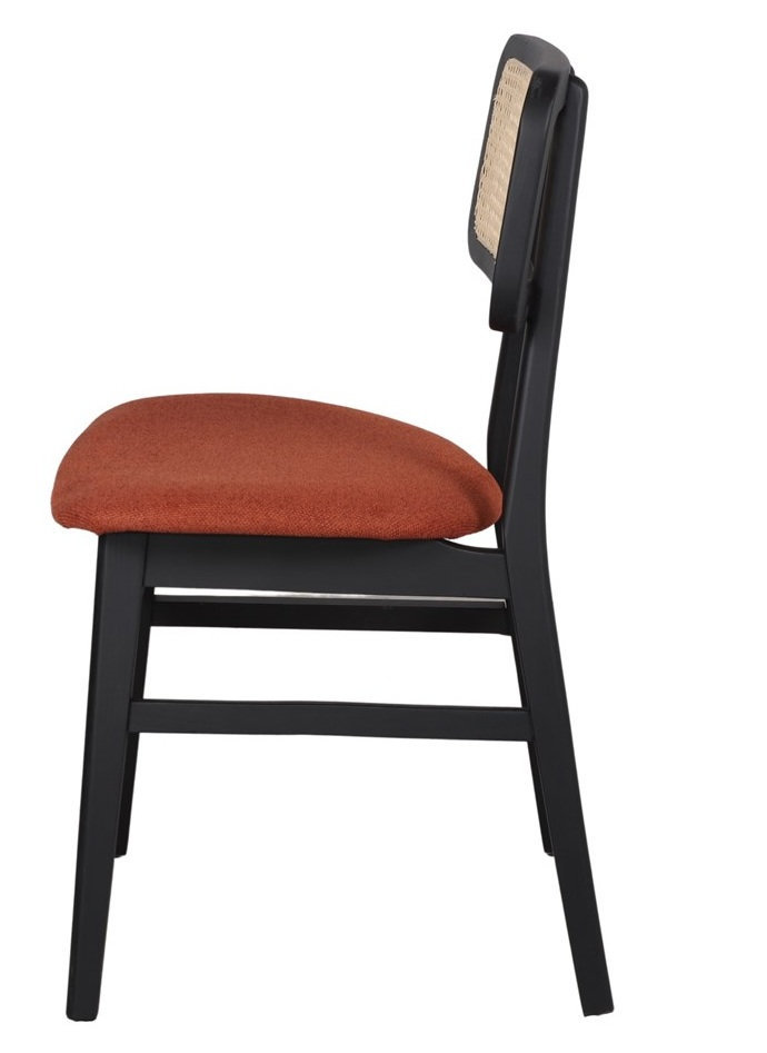 BLASAKO silla tapizada teja 1