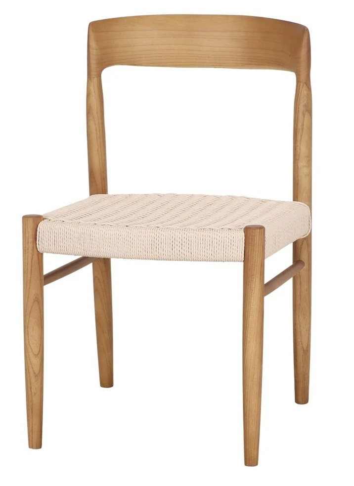 LIRIA Silla madera cuerda