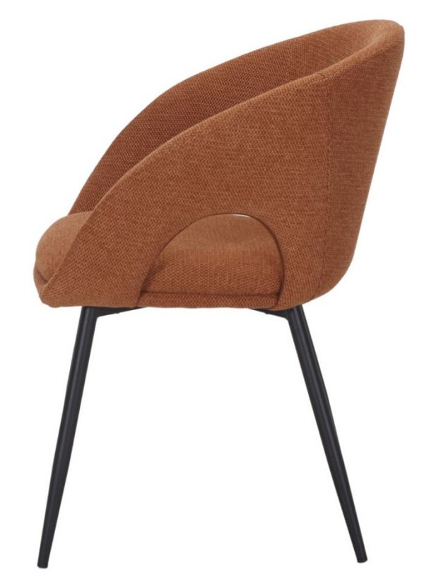 GEMINI silla tapizada calabaza 2