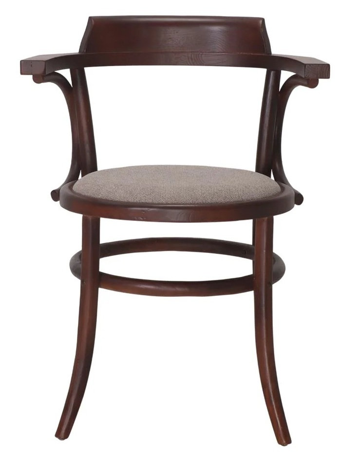 ARCADIA silla madera tapizada 1