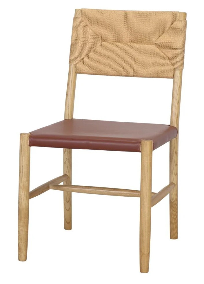 SIMBA Silla madera tapizada