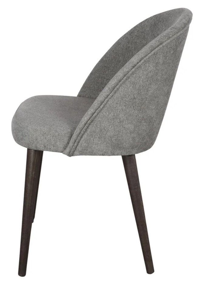 ERIKA Silla tapizada gris verdoso 1