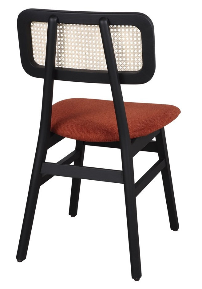 BLASAKO silla tapizada teja 2