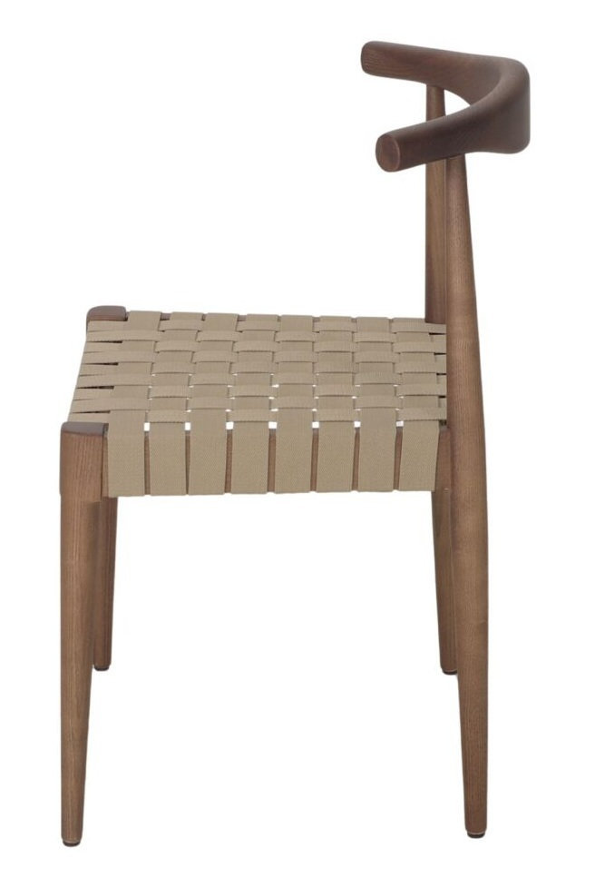 BURAK silla madera cinta tostado 2