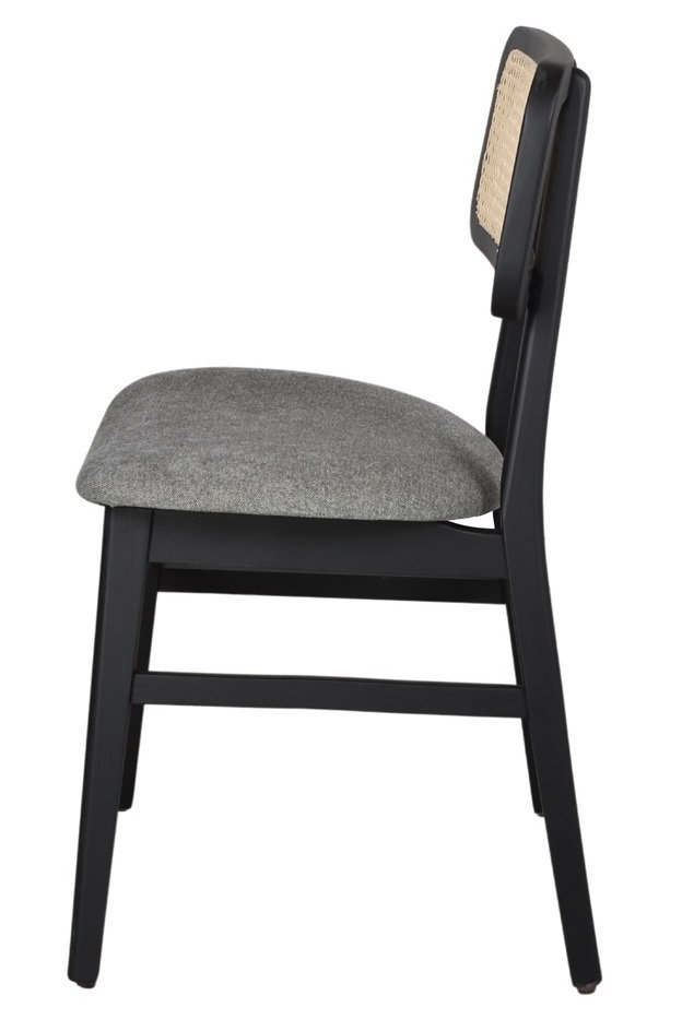 BLASAKO silla tapizada gris verdoso 1