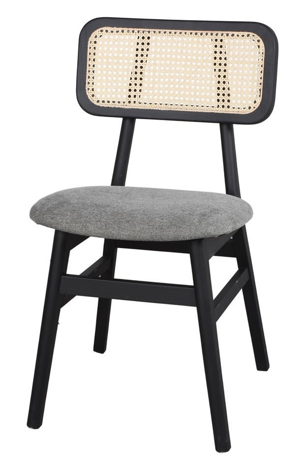 BLASAKO silla tapizada gris verdoso