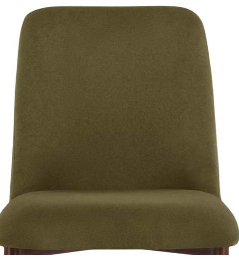 ALPINE Silla metalica tapizada verde 3