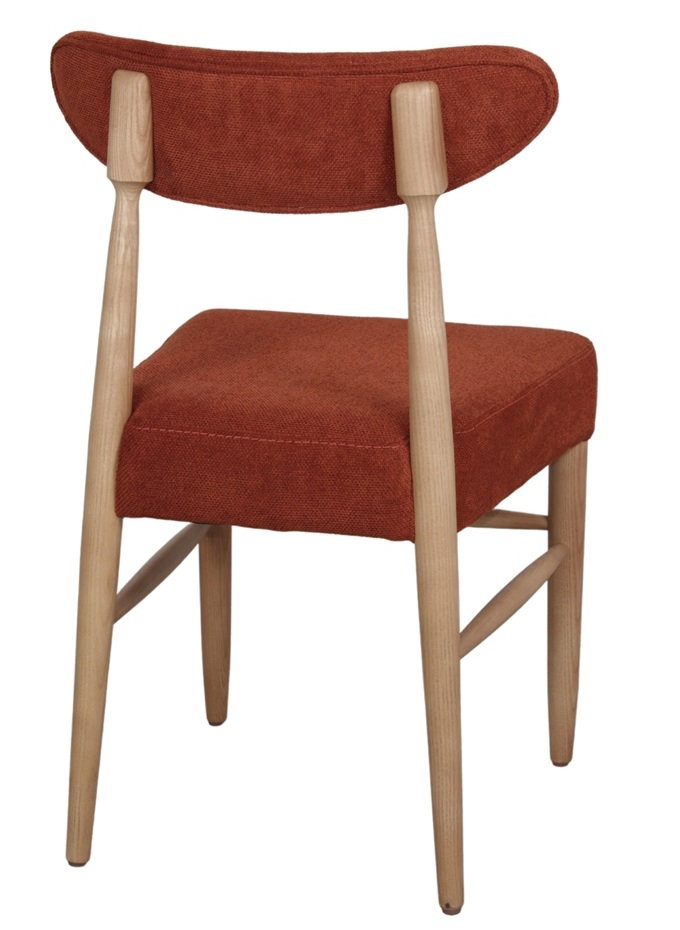 MARLENE-silla-madera-tapizada-teja-2 MARLENE silla madera tapizada teja 2
