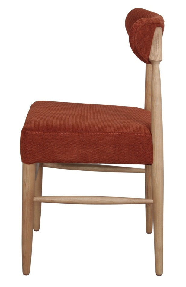 MARLENE-silla-madera-tapizada-teja-3 MARLENE silla madera tapizada teja 3