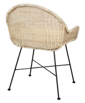 KAMIN Sillon rattan 3