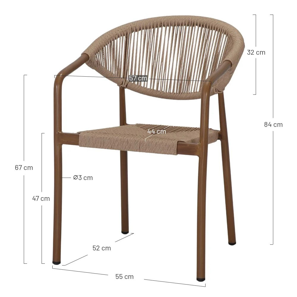 ANTONY silla exterior 3