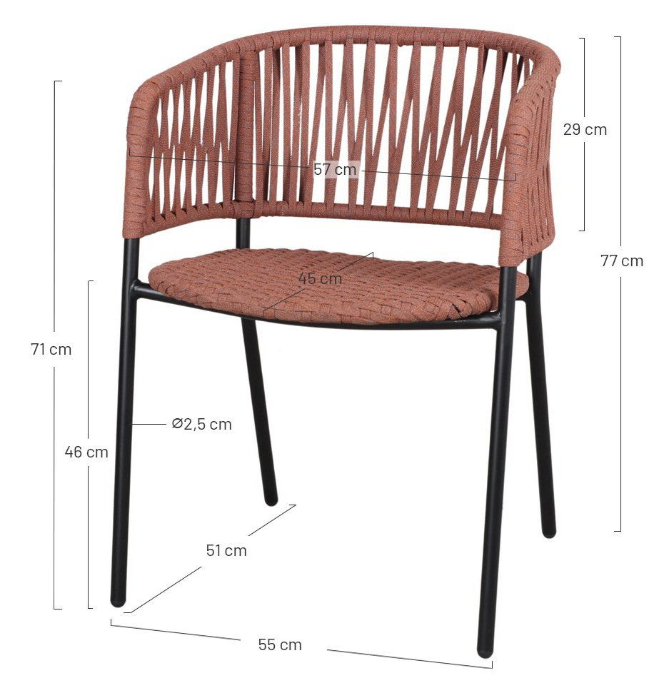 ALSIMER-silla-metal-cuerda-2 ALSIMER silla metal cuerda 2