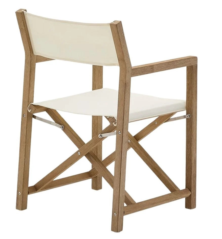 BALARIA sillon madera plegable beig 3