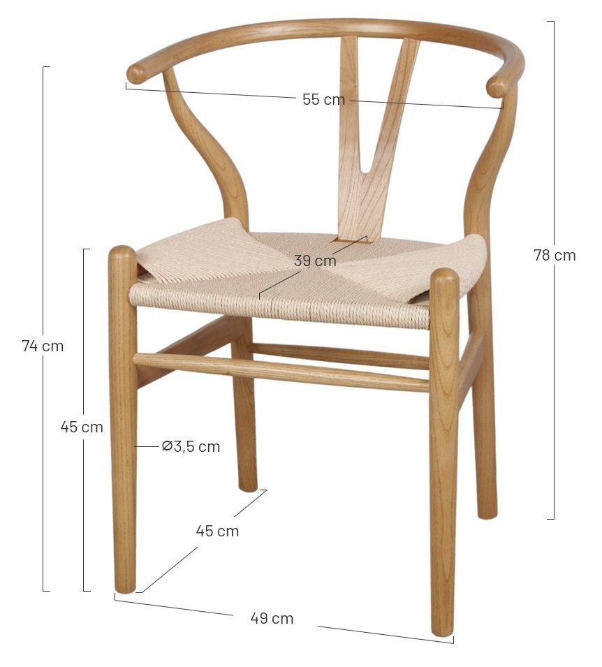 WEGNER silla madera 4