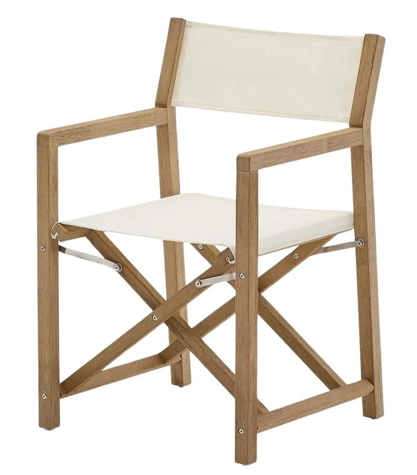 BALARIA sillon madera plegable beig