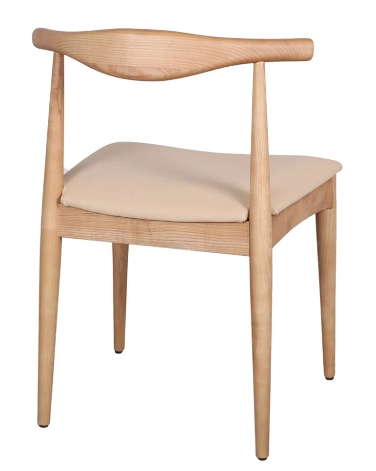 ROGER silla madera beig 2