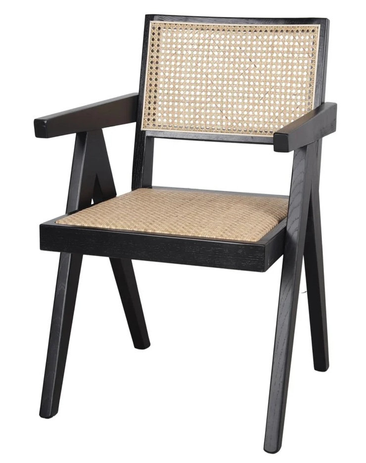 CAPITOL silla madera ratan n 3