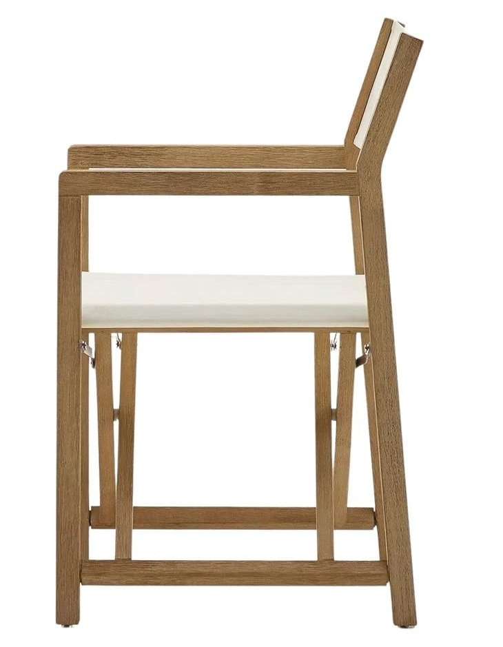 BALARIA sillon madera plegable beig 2