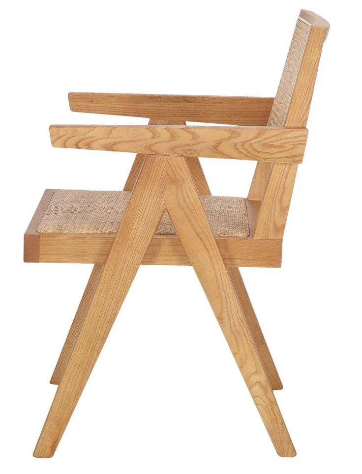 CAPITOL silla madera ratan 2