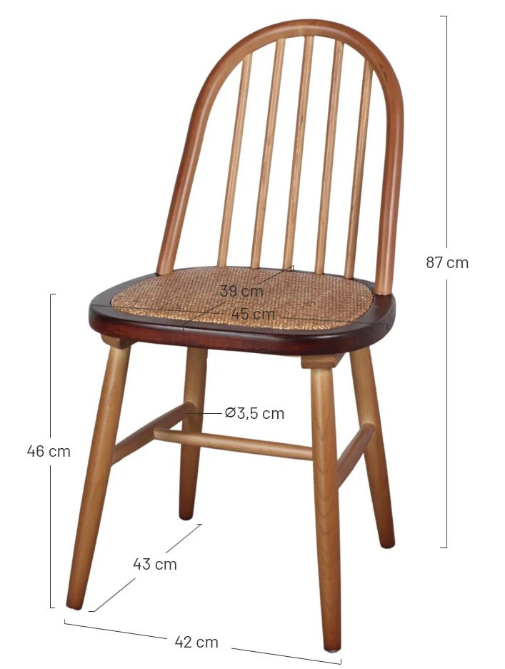 APPLE silla madera rejilla 4