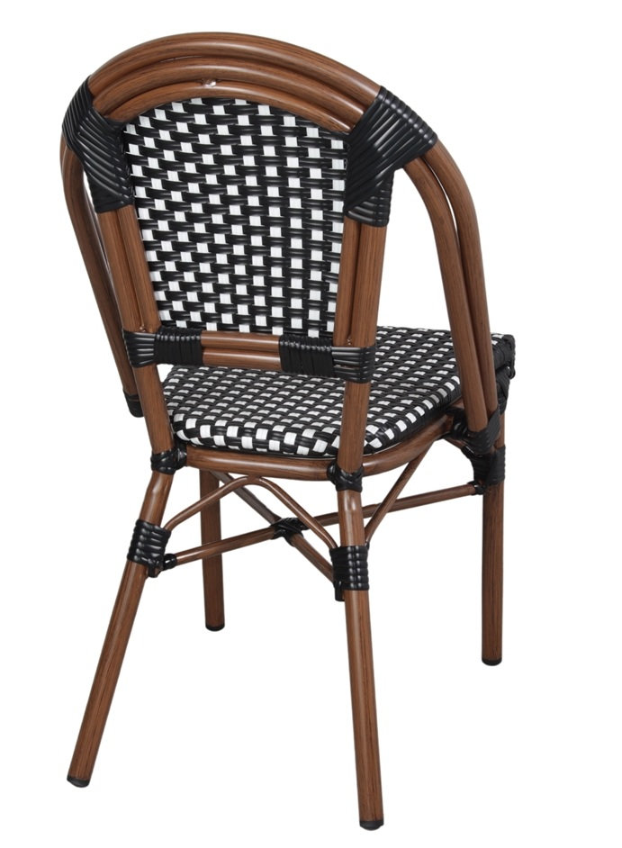 LADY silla exterior aluminio rattan 3