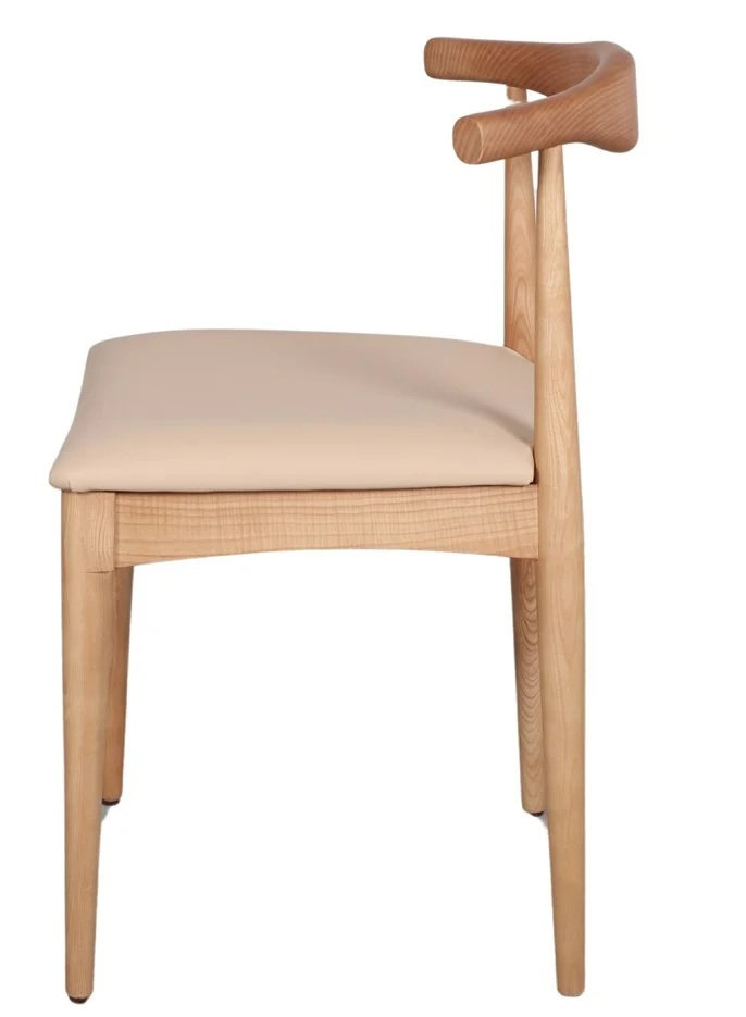 ROGER silla madera beig 1