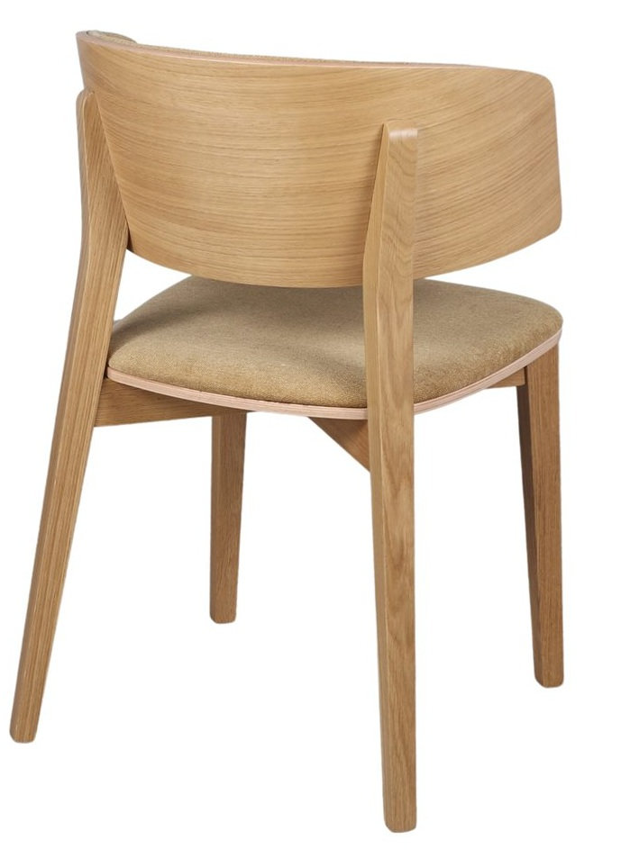 RITAL silla madera tapizda curry 3