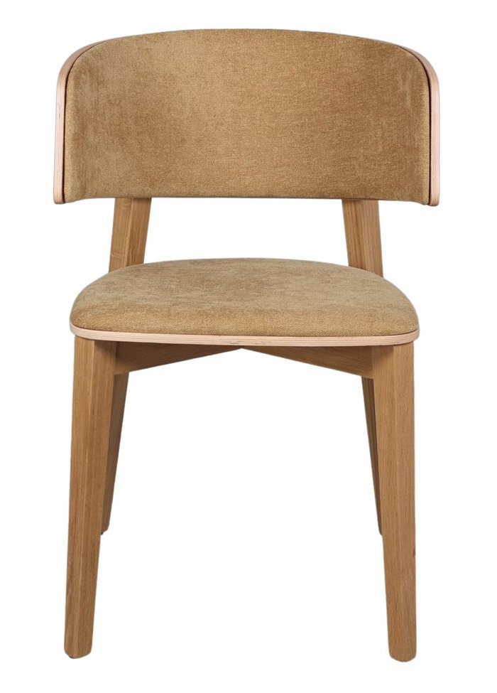 RITAL silla madera tapizda curry 1