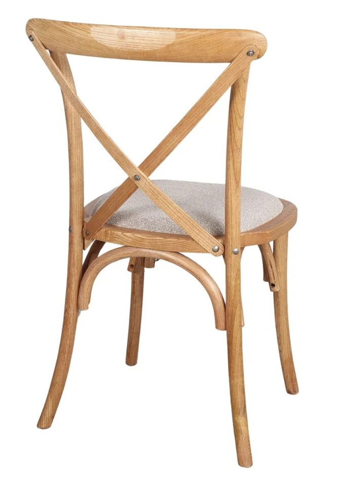 LOTUS silla de madera tapizada 3