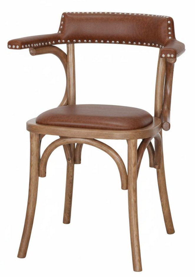 EMILY silla madera tapizada 1