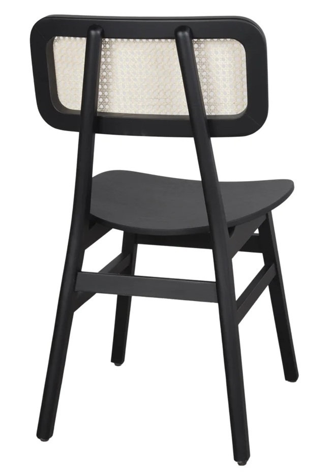 HOBART silla madera negra 2