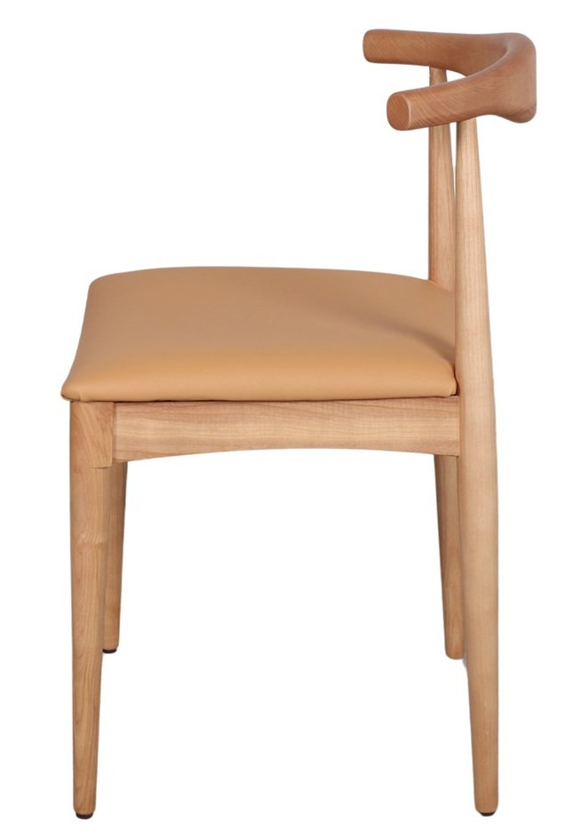 ROGER silla madera caramelo 2