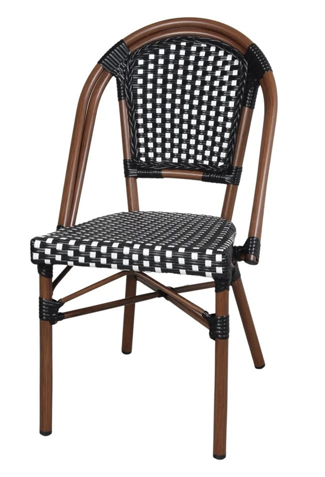 LADY silla exterior aluminio rattan