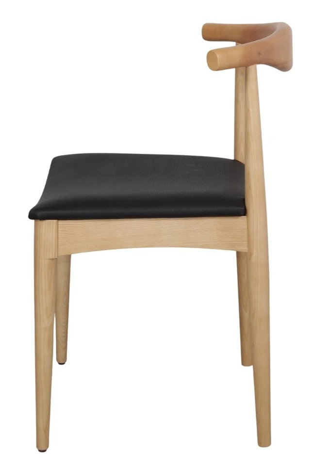 ROGER silla madera negro 2