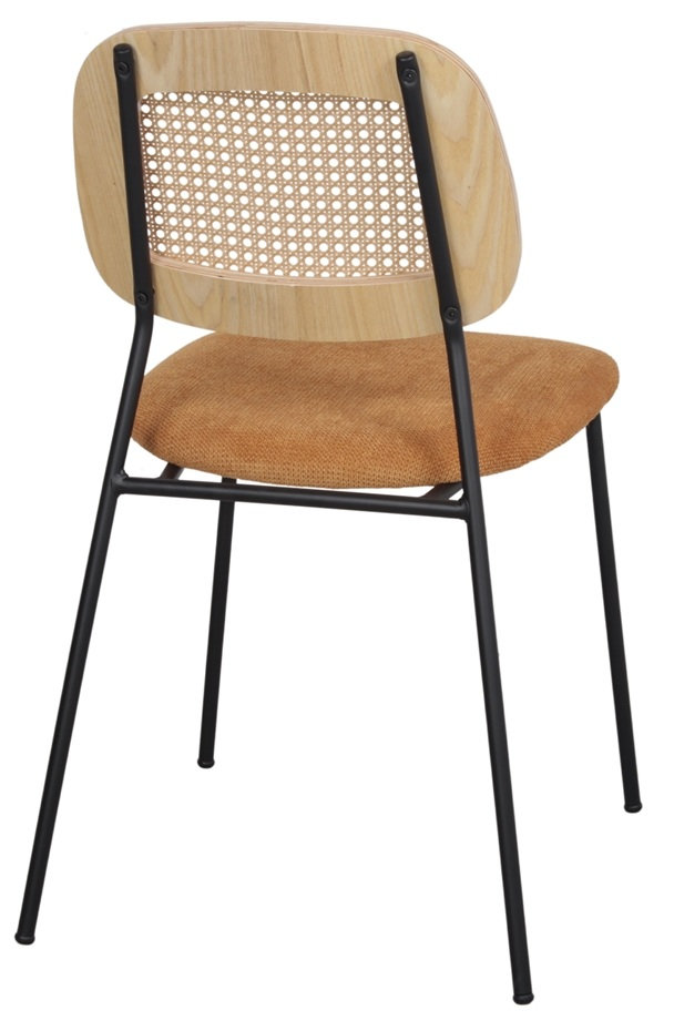 BAYTON silla tapizada curry 2