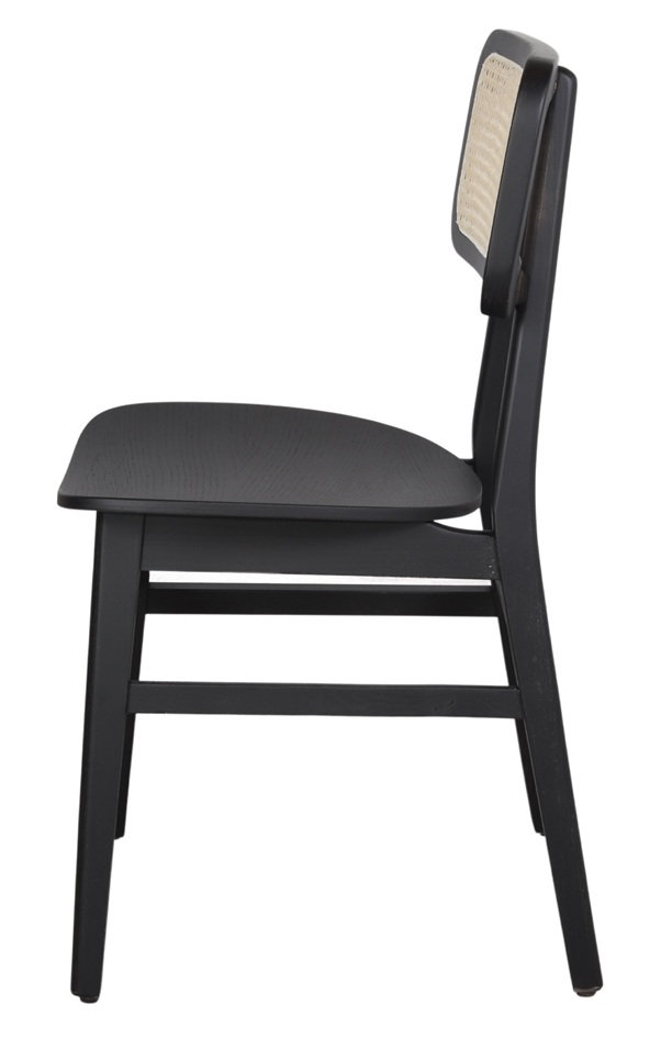 HOBART silla madera negra 3