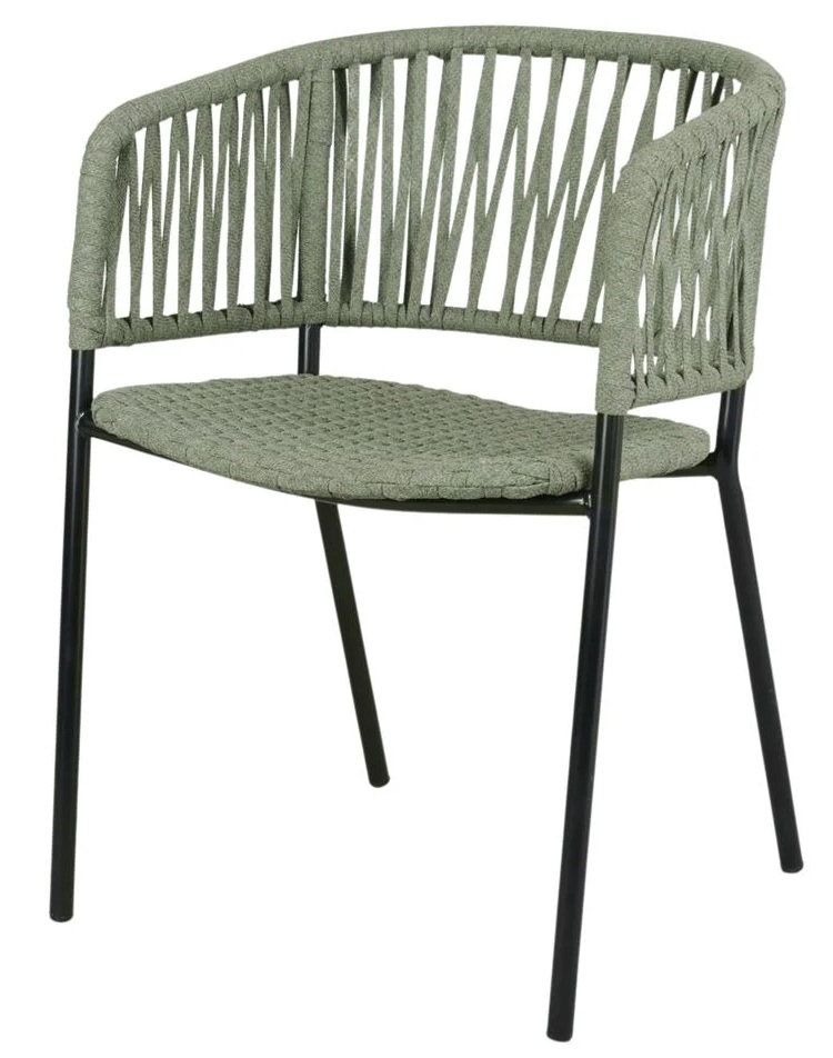 ALSIMER-silla-metal-cuerda-verde ALSIMER silla metal cuerda verde