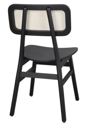 HOBART silla madera negra 2