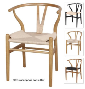 WEGNER silla madera w