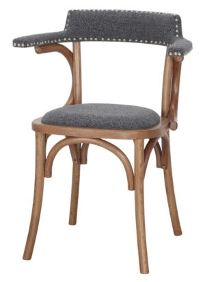 EMILY silla madera tapizada