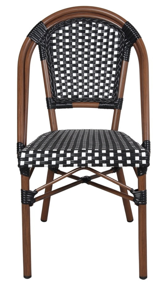 LADY silla exterior aluminio rattan 1