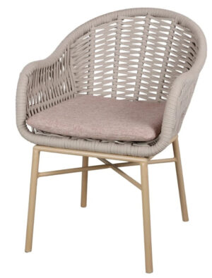 OMELIE Sillon metal cuerda